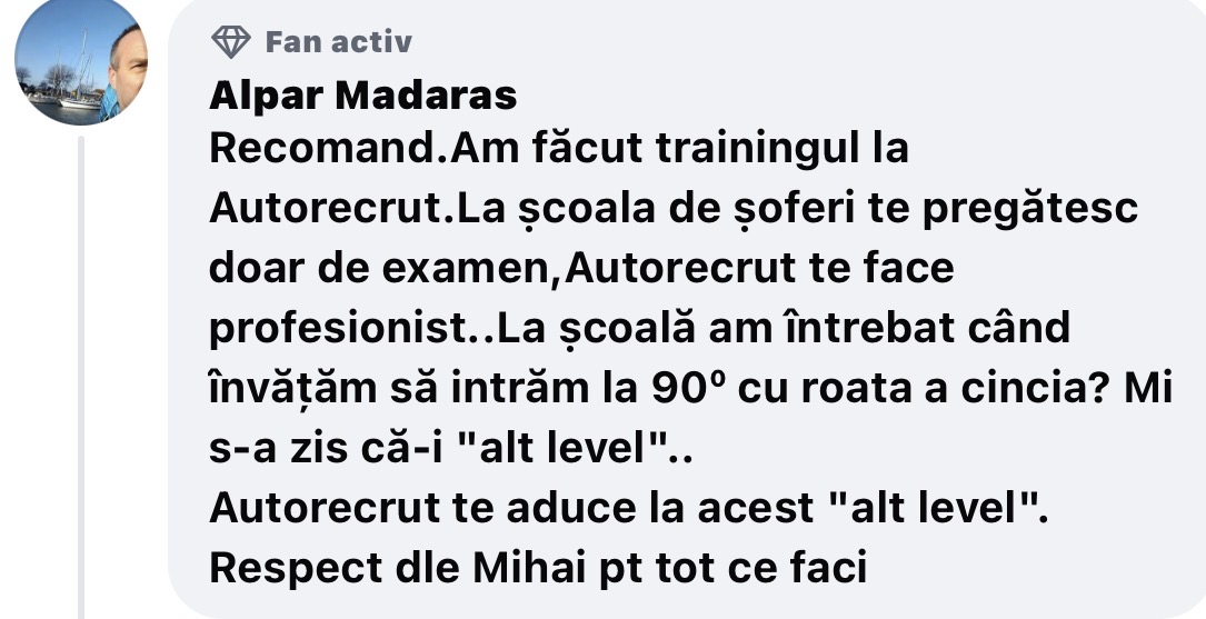 Recenzie șofer – Autorekrut 1