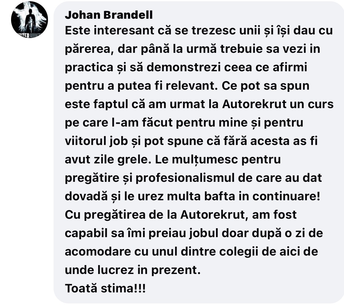 Recenzie șofer – Autorekrut 5